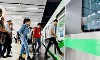 Với quãng đường 13,1 km, sau khi đi vào hoạt động tuyến Metro số 2A chỉ đi hết 15 đến 20 phút. Ảnh: Như Ý