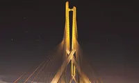 Cầu Tứ Liên được thiết kế dây văng xoắn với ý tưởng rồng bay