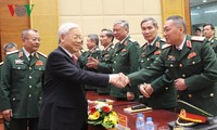 Tổng Bí thư Nguyễn Phú Trọng thăm Tổng Cục Tình báo, Bộ Quốc phòng (ảnh VOV)