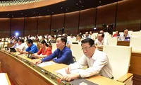 Quốc hội biểu quyết thông qua Luật sửa đổi, bổ sung một số điều của Luật Xây dựng (ảnh Nhật Minh)
