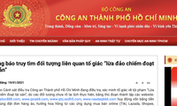 Nghi án lừa đảo huy động vốn qua ứng dụng mua bán online