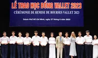 Sinh viên các tỉnh phía Nam được nhận Học bổng Vallet lên tới 28 triệu đồng/suất