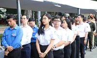 Tuổi trẻ TP. HCM xúc động đến viếng Tổng Bí thư Nguyễn Phú Trọng