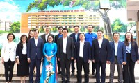 Đoàn đại biểu cấp cao Đoàn TNCS Trung Quốc thăm và làm việc tại trường ĐH KHXH&amp;NV (ĐHQG TP. HCM)