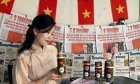 Cà phê ống tre ‘gây sốt’ bạn trẻ với phiên bản đặc biệt mùa Lễ 30/4