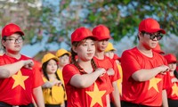 5.000 sinh viên TP. HCM với màn đồng diễn ấn tượng ca khúc ‘Đất nước trọn niềm vui’