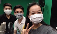 Đài phát thanh ở khu cách ly KTX của sinh viên ĐHQG TP. HCM