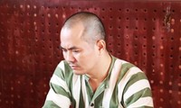 Lưu Văn Nguyện tại cơ quan công an