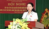 Bà Bùi Thị Mười, Phó trưởng ban Thường trực Ban Tuyên giáo Tỉnh ủy Thanh Hóa có nguyện vọng xin nghỉ hưu trước tuổi. Ảnh: dbndthanhhoa.gov.vn