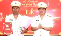 Công bố quyết định của Bộ trưởng Bộ Công an với Công an tỉnh Vĩnh Long