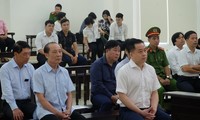 Các bị cáo trong vụ án.