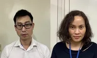 Các bị can Tuấn, Huyền.