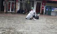 Nhiều nơi ở miền Trung mưa rất lớn
