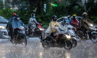 Miền Bắc đón mưa dông vào chiều tối