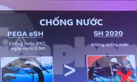Pega lấy mẫu xe SH 2020 của Honda đem so sánh với mẫu xe mới eSH tại lễ ra mắt mẫu xe này ngày 11/1