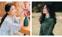 Nữ sinh trường Đại học Thương mại đáng yêu với khuôn mặt bầu bĩnh như bánh bao