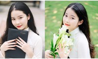 Chụp ảnh kỷ yếu với áo dài trắng, nữ sinh Thanh Hóa mang niềm kiêu hãnh và tự hào