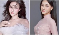 Nữ sinh tặng hoa cho Thủ tướng Hà Lan là đại diện của Hà Nội tại cuộc thi Hoa hậu Quốc gia Việt Nam