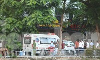 Trước khi hy sinh, ba cảnh sát đã cứu 8 người thoát khỏi quán karaoke bị cháy