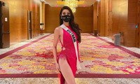 Bí mật nào giúp nàng Hậu &apos;hot hit&apos; tự tin thả dáng với váy xẻ cao mà không sợ &quot;lộ hàng&quot;?
