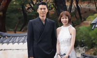 Hyun Bin hiếm hoi xuất hiện gây chú ý khi &apos;sánh đôi&apos; bên ‘nàng Hậu’ Việt nổi tiếng về độ giàu có