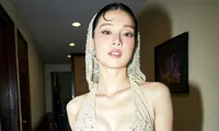&apos;Lột xác&apos; ngoạn mục, Hoàng Yến Chibi hóa nữ thần quyến rũ, &apos;gây sốt&apos; khi xuất hiện bên cạnh Gil Lê