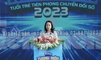 Quyền Chủ tịch nước Võ Thị Ánh Xuân: Phải gắn chuyển đổi số với phát triển kinh tế xã hội