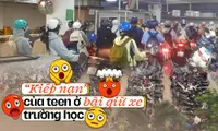 &quot;Kiếp nạn&quot; của teen ở bãi giữ xe trường học: Ám ảnh việc xếp hàng &quot;rồng rắn lên mây&quot;
