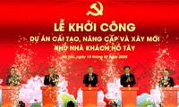 Tổng Bí thư Tô Lâm phát lệnh khởi công Dự án cải tạo, nâng cấp và xây mới khu Nhà khách Hồ Tây