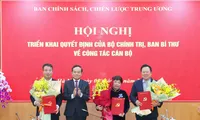 Ban Chính sách, chiến lược Trung ương có ba tân Phó trưởng ban