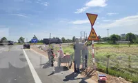 Khắc phục bất cập dọc tuyến đường dẫn lên cao tốc ở Hà Tĩnh để giảm tai nạn