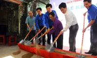 Dựng nhà tặng cựu thanh niên xung phong có hoàn cảnh khó khăn