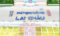 Hơn 3.500 đoàn viên, thanh thiếu nhi đồng diễn &apos;Khát vọng tuổi trẻ Lai Châu&apos;