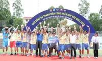 Giải bóng đá Thanh niên công nhân khu vực Trung du Bắc Bộ và miền núi phía Bắc đã có nhà vô địch