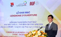 Bí thư thứ nhất T.Ư Đoàn Bùi Quang Huy: Cơ hội trao đổi kinh nghiệm việc làm, khởi nghiệp trong môi trường Pháp ngữ