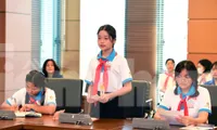 Đại biểu 'Quốc hội trẻ em' hiến kế tránh bị lôi kéo, rủ rê hút thuốc lá, chất kích thích