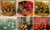 Làng nghề chổi đót, mỳ Chũ, vải thiều... cực sinh động dưới góc nhìn AI