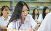 Thí sinh dự thi tốt nghiệp THPT 2021 đợt 1.