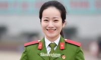 Chân dung Nguyễn Nhật Linh, nữ sinh Học viện Cảnh sát nhân dân. Ảnh: DƯƠNG TRIỀU