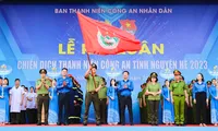 Thanh niên Công an 90 ngày đêm hưởng ứng Chiến dịch tình nguyện Hè 2023