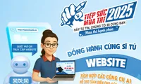 Website &apos;Tiếp sức mùa thi&apos; 2025 – Người bạn đồng hành xuyên suốt mùa thi của sĩ tử