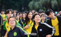 Gần 20.000 sinh viên tham gia giải chạy ủng hộ đồng bào miền Trung