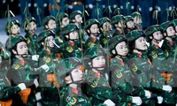 Lần đầu hợp luyện diễu binh trước Dinh Độc Lập
