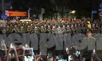 Hợp luyện diễu binh ở trung tâm TP.HCM: Đi giữa lòng Nhân dân