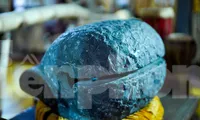 Bộ chuông mõ độc lạ ở triển lãm Phật giáo Vesak 2025
