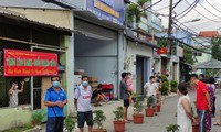 Người dân khu cách ly hào hứng thi trồng cây táo, đẩy lùi dịch COVID-19