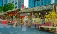 Nhiều tranh vẽ, sách điện tử được trưng bày tại Lễ hội đường sách Tết Nhâm Dần 2022