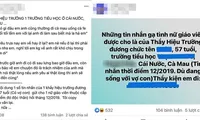 Hình ảnh đăng tải trên mạng xã hội.