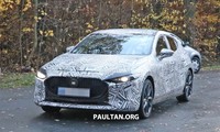 Rò rỉ những hình ảnh chạy thử của Mazda 3 thế hệ mới