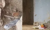 Căn nhà nơi được cho giam giữ nạn nhân có nhiều vỏ bơm kim tiêm đã qua sử dụng